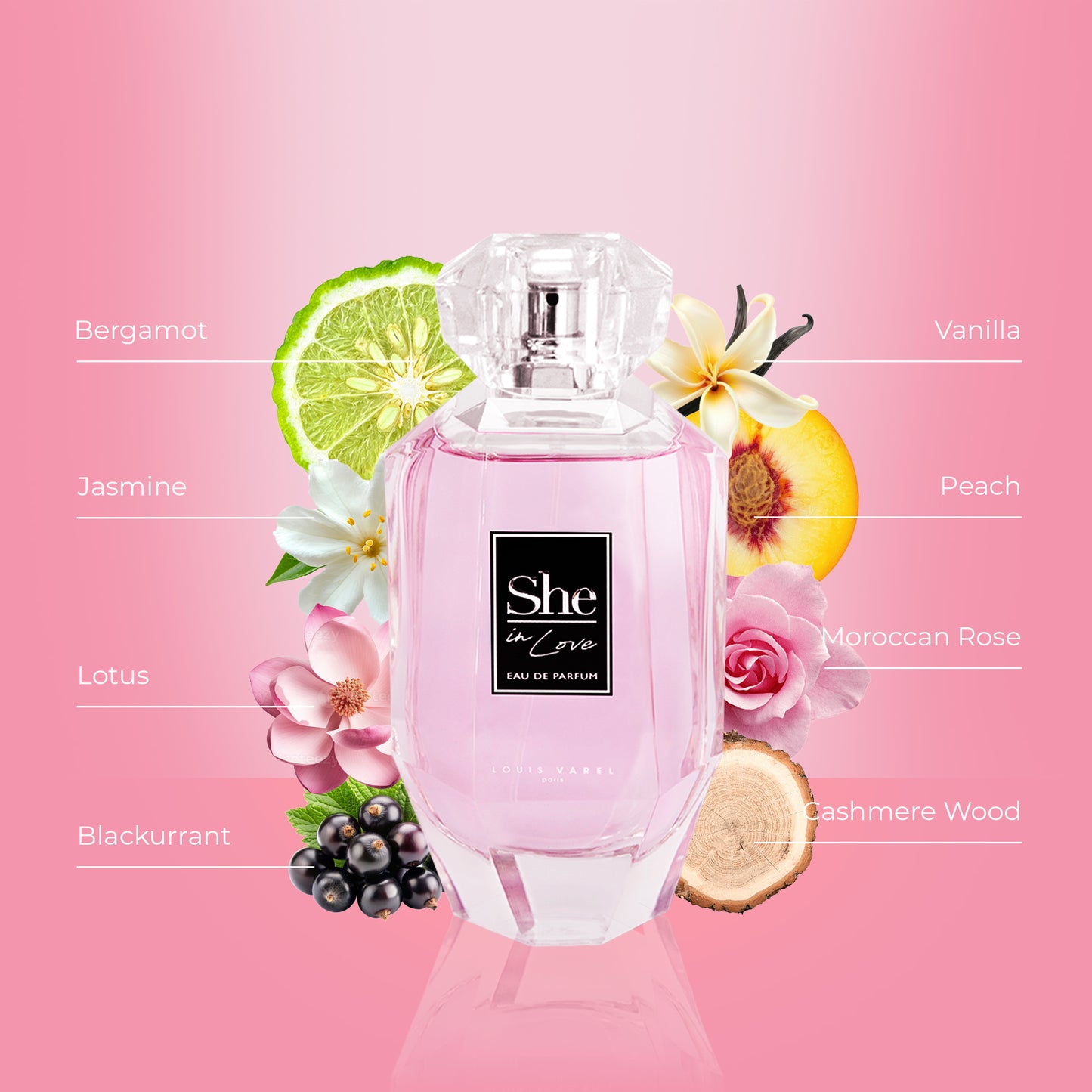 Louis Varel, She In Love EDP 100ml Perfume
