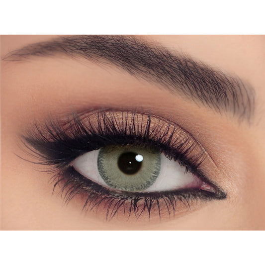 Greyish Green Monthly Use Contact Lenses