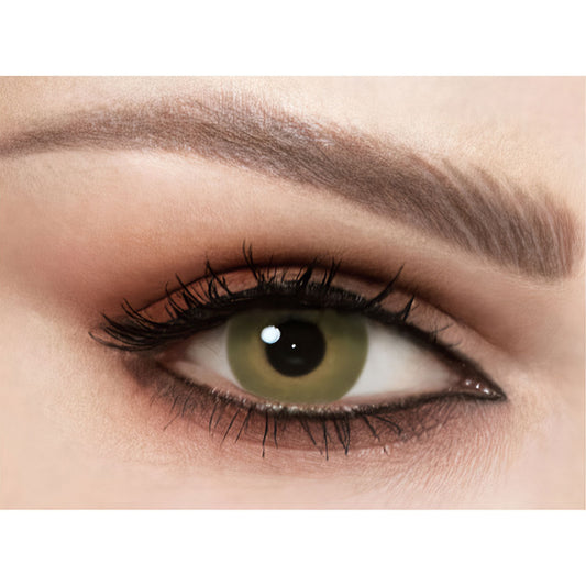 Forest Green Monthly Use Contact Lenses