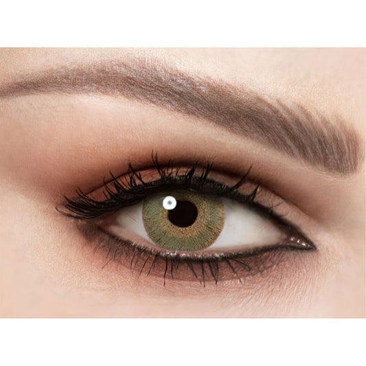 Olive Green Daily Use Contact Lenses