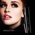 Beautika Paris Lashes Attitude Mascara Ã¢â‚¬â€œ Curling & Volumizing Waterproof Black Mascara with Beeswax for Full Fan Effect, Dermatologically Tested